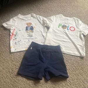 Toddler Polo Tees & Shorts